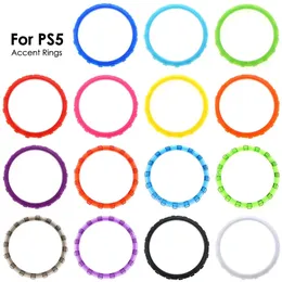 Ersättning av thumbstick -accent Joystick ringer för PS5 Controller dekorativ ring