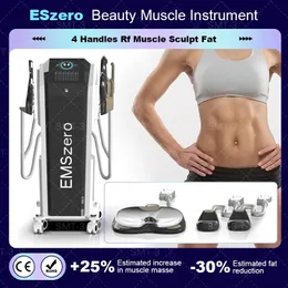 2023 EMS-culpt Machine New Look Slimming Neo DLS-EMSLIM RF Fat Burning Shaping Beauty Equipment 15 Tesla Stimolatore muscolare elettromagnetico Macchina con 2/4/5 maniglie