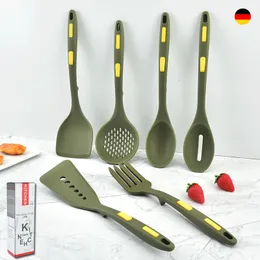 Cookware Parts Style Silicone Kitchenware Cooking Spatula redskap Värmebeständiga icke -stickbakningsverktyg 221114