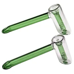 Hammer Bubbler Tubi per fumare in vetro Pipa per tabacco alle erbe a mano Riciclo Camera Filtrazione Mini Bubbler Bong