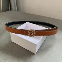 Luxury Designer Belt Ladies Belt Bredd 2,5 cm Fashion Classic Style Solid Color Design gåva som ger social samling tillämplig bra