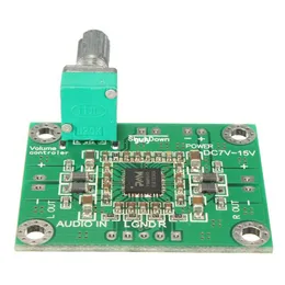 3PCSLOT10W X 2 DC 7-15V PAM8610 Digital Audio Stereo Wzmacniacz PCB Moduł płytki obwodu DC 12V 4x3 3x1 4CM Elektroniczne tablice obwodu Kit264Y264Y