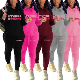Designer Brand Womens Jogging Tracksuit Set With Letter Print Hoodie And  Pants Long Sleeve Mikey 62 Sweatsuits In Plus Sizes 5XL Sportswear Clothes  For Ladies 8962 3 From Mara2, $20.32 | DHgate.Com