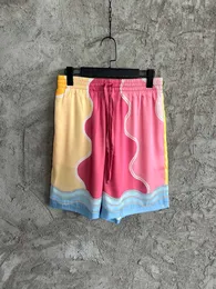 2022 Novos shorts impressos da marca de luxo de qualidade Cappris casual