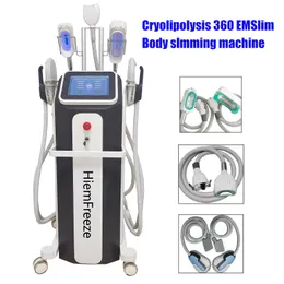 2 I 1 Emslim Hiemt Öka muskelskinkan Toning Cryo Therapy Cryolipolysis Fat Freeze Slimming Machine