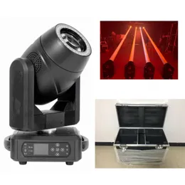 2 Stück Mini-Spot-LED-Moving-Heads-Lichter 100 W Gobo-Moving-Head-RGBW-Strahl Bühnenveranstaltungen und Beleuchtung mit Gehäuse