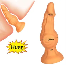 Shop sexy ENORME DILDO ANALE Big Butt Plug Prostate Massage Dilator Cintoni su dildo giocattolo masturbatore per adulti per donne uomini gay231k