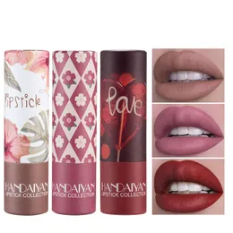 HANDAIYAN MATT FUKTURE LIPSSTICK VATTET SVELVET Naken Lip Gloss For Women Cosmetics