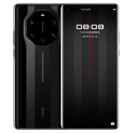 オリジナルHuawei Mate 40 RSポルシェデザイン5G携帯電話8GB 12GB RAM 256GB ROM KIRIN 9000 50MP NFC HARNONYOS 6.76 "OLEDフルディスプレイ指紋IDフェイススマート携帯電話