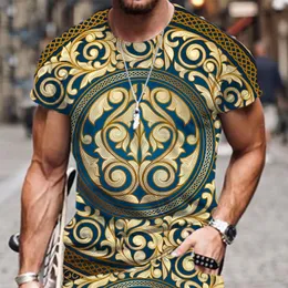 Neue 3D-Druck Kausale Kleidung High-end-luxus muster Mode Männer Frauen T-shirt Plus Größe Größe S-7XL 023