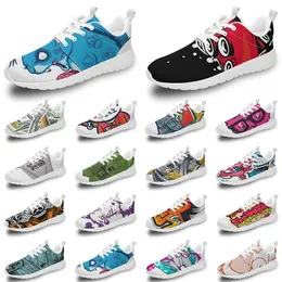 Zapatos personalizados Hombres Mujeres Zapatillas de correr DIY Zapatillas de deporte al aire libre Zapatillas de deporte para hombre personalizadas color94