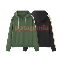 Mens High End Pure Cotton Hoodies Designer Womens Reflective Webbing Sweatshirts Couples Casual Loose Clothing Asian Size S-2XL