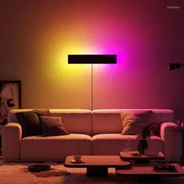 Wandleuchte, Innenbeleuchtung, RGB-LED, Wohnzimmer, bunte Wandleuchte, Fernbedienung, Schlafzimmer, Nachttisch, modernes Esszimmer, dimmbare Lichter