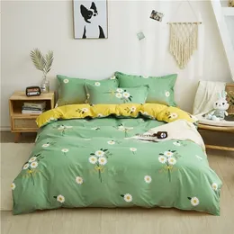 Bedding sets Nordic Simple Set Adult Down Quilt Sheet Double Big Cover Duvet King Size Pillowcase 221116