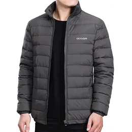 Männer Daunen Parkas Herren Winter Jacke Mantel Weiße Ente Licht Casual Oberbekleidung Schnee Warm Stehkragen Marke Männliche Feder 221117