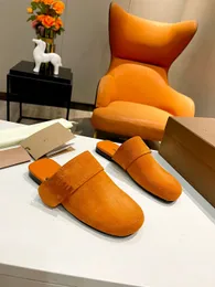 أحذية B01 مصمم أعلى الإصدار المصنوع يدويًا 2022 New Burbes Bajia Fashion Slippers Disual Slippers