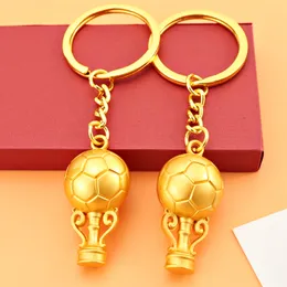 Collectible 2022 World Cup Soccer Keychain Qatar Football Tournament Fan levererar charm f￶r att ge g￥vor