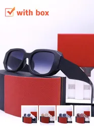 Designer Sonnenbrille Mann Zyklus Gläsern Damen Klassiker p Brille Goggle Outdoor Strand Sonnenbrille für Mann Frau Mischen Sie Farbe Optionale dreieckige Signatur mit Box