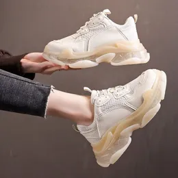 2022 Paris Crystal Bottom Triple S Casual Shoes Custom Dad Plattform Sneaker f￼r M￤nner Frauen Vintage Old Opa Trainer Eur 36-45 D1