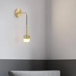 Lâmpada de parede Luz de metal moderno para casa para casa/banheiro/quarto/sala decoração de decoração de vidro WandLamp