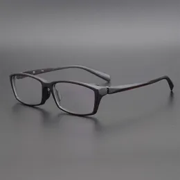 J001 Classic TR-90 Frame Ultra leve textura confortável Temperamento Myopia Glasses Custom2575
