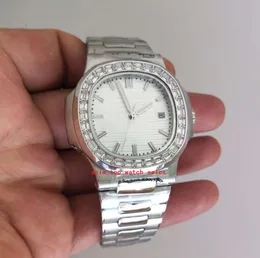Classic 3 style Super Quality Men' s Wristwatches Auto Date 40mm dial Diamond bezel Sapphire Luminous real 2813 Movement Automatic 5711 business Mens Watches