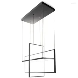 シャンデリアオフィスキッチンのモダンなシャンデリア照明サスペンション照明器具AC85-265V Luster de Plafond Moderne