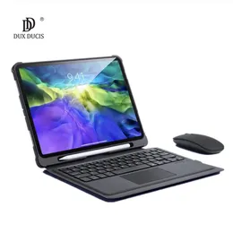 Dux ducis sem fio teclado tablet PC Casos para iPad Pro 11 ipadair 3 10 5 10 2 10 9 iPad9 7 Dobr￡vel Sono Sleep Wake Cover2227Z