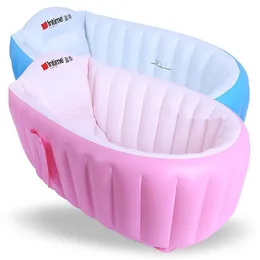 Gonfiabili Tubi galleggianti Stile Vasca da bagno portatile gonfiabile Fondo vasca da bagno per bambini Cuscino vincitore tenere caldo pieghevole Baby Outdoor Piccole vasche da gioco 221114