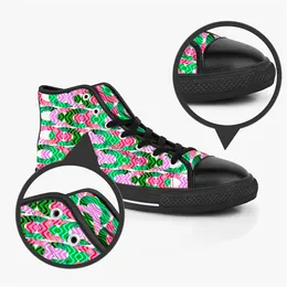 GAI DIY Sapatos Personalizados Homens Clássico Lona Alta Corte Skate Casual Impressão UV Branco Mulheres Tênis Esportivos Modas Impermeáveis Ao Ar Livre Aceitar Personalização