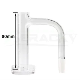 DHL BERACKY Full Weld Contral Tower Rökning Quartz Banger 2,5 mm vägg 16mmod sömlös svetsad avfasad kantkvarts naglar för glasvatten bongs dab riggar rör