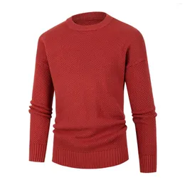 Maglioni da uomo Cappotti da uomo Grandi e alti Autunno Inverno Moda Casual Colletto tondo Camicia Cappotto lavorato a maglia Giacca maglione Top con 6