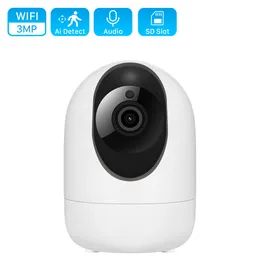 Dome Kameralar 1080p PTZ WiFi IP AI İnsan Algılama Renk Gece Görme Sesli Video Gözetim Kapalı Ev Güvenliği CCTV 221117