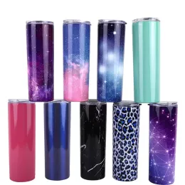 650ml Tumbler Cup Stainless steel Vacuum Insulated Straight Coffee Mug Outdoor Portable Car Water Bottles Wholesale