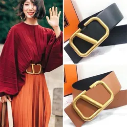 Kadın Tasarımcı Deri Kemerler Sıradan F Bel Bantları Kadın Moda Markası L Buckle L Kemer Bayanlar Ceinture Kemer Premium Kadın Geniş B2723234