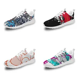 2023 homens homens sapatos personalizados design diy design multicolor preto branco cinza aceita personalização moda de baixo corte tênis esportivo respirável