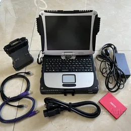 DOIP VCI MB Star C6 SD Connect Multiplexer med SSD-diagnos WiFi Laptop CF-19 I5 8GB Diagnostiskt verktyg redo att använda