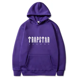 brand Men's Hoodies Sweatshirts traps Autumn Winter Mens Casual Hoodies Fashion Womens Trap Star Print Hooded Tops Couples Loose Clothing Asian Size M-3XL 9VYM