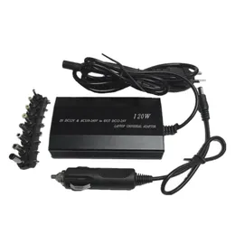 Smarta strömpluggar FULL Multifunktion Laptop Adapter Laddare Universal 120W Bil DC Notebook AC EU-kontakt 221114