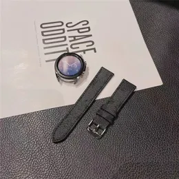 Lüks Moda Tasarımcı Hediye Tasarımcısı Top Watch Bantlar Samsung için 20mm 22mm Bantlar Deri Kemer Bilezik Moda Bilek Bandı Baskı Bandı