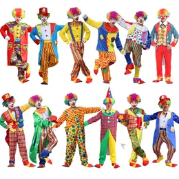 Anime Costumes Halloween Adult Funny Circus Clown Naughty Cosplay For Men Women Carnival Christmas Party Costume No Wig 221118