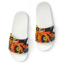 Sapatos personalizados DIY fornecem fotos para suportar chinelos de personalização sandálias masculas moda feminina fjklwehe