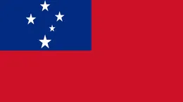 Samoa-Flagge Direkter Fabrikgroßhandel 3x5Fts 90x150cm Banner für die hängende Dekoration im Innen- und Außenbereich