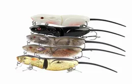 New Mini LifeLike Mouse Gamefish Fishing Lure 105g 63cm 2segments عائمة السباحة 3Dcolorful عيون طبيعية واقعية BAITF1760991