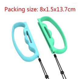 Spelkontroller P9ye Blue Green Wrist Strap Hand Rope Lanyard f￶r Switch Joy-Con Fitness Boxing Assit Tool Grip Handle