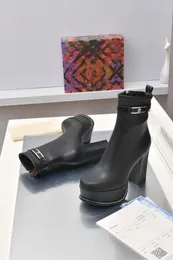 Luxury AfterGow Platform Cadle Boots Women 9,5 cm con booti con zip con stivale con zip ad alto tall