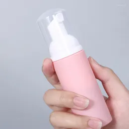 Storage Bottles 10Pcs 30ml Pink Foam Dispenser Empty Bottle Plastic BPA Free Refillable Mini Foaming Soap Pump