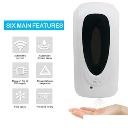 Vloeibare zeepdispenser 1000 ml touchless hand desinfectie hine matic infrarot sensor wallmount