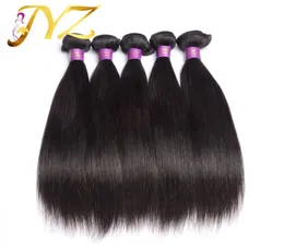 Top -Qualit￤t 100 brasilianisches Haar reines menschliches Haar nat￼rliche Farbe Straight Extension Billig unverarbeitetes Haar 4 Bundleslot Quality9105248