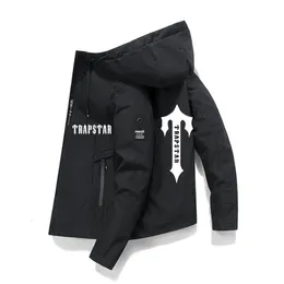 Men's Down Parkas Trapstar Clothing Outdoor Camping Hiking Jacket Autumn And Winter Breathable Hoodie Windbreaker Adventure 221117